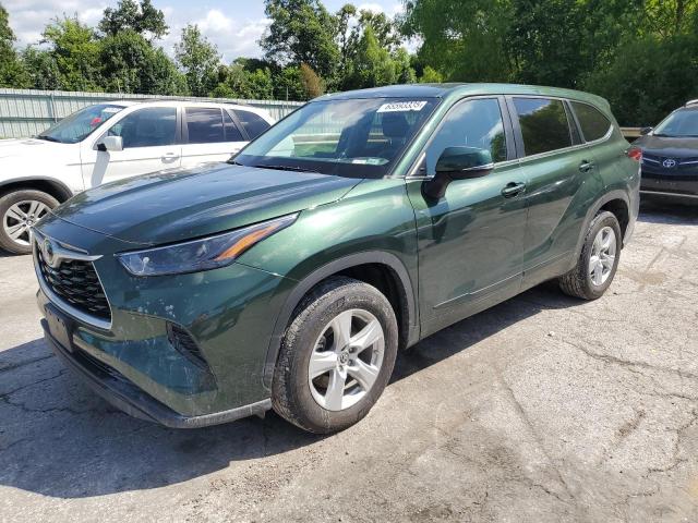 TOYOTA HIGHLANDER 2023 with VIN 5TDKDRAH7PS509063 - Photo from auction