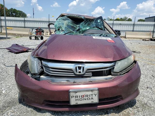 Photo 5 from auction – 2012 HONDA CIVIC LX with VIN 2HGFB2F59CH557543