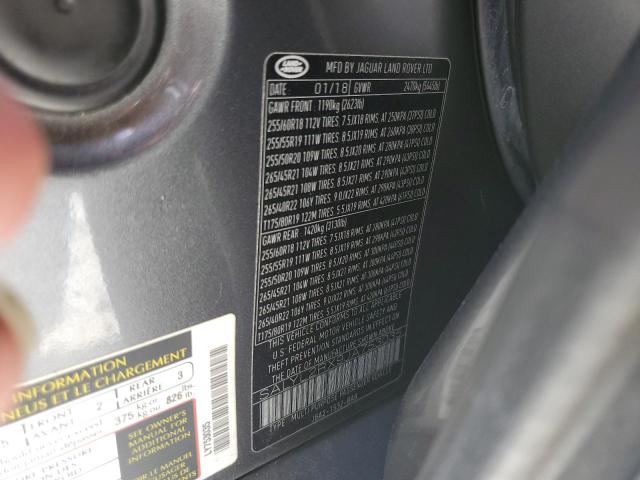 Photo 14 from auction – 2018 LAND ROVER RANGE ROVE with VIN SALYL2RX9JA753035