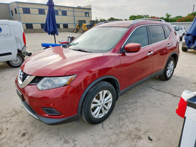 NISSAN ROGUE S 2016 с VIN KNMAT2MT8GP597749 - Фото с аукциона