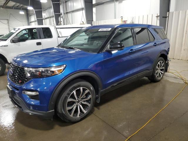 Photo 1 from auction – 2021 FORD EXPLORER S with VIN 1FM5K8GC3MGB75916