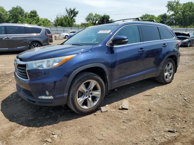 TOYOTA HIGHLANDER 2016 with VIN 5TDDKRFH4GS241886 - Photo from auction