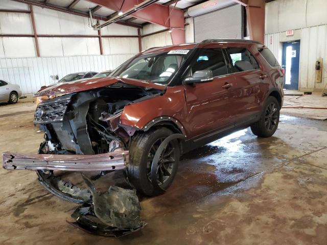 FORD EXPLORER X 2018 with VIN 1FM5K8D83JGB98818 - Photo from auction
