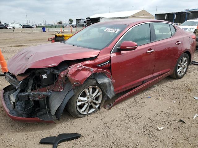 KIA OPTIMA EX 2013 with VIN 5XXGN4A71DG121059 - Photo from auction