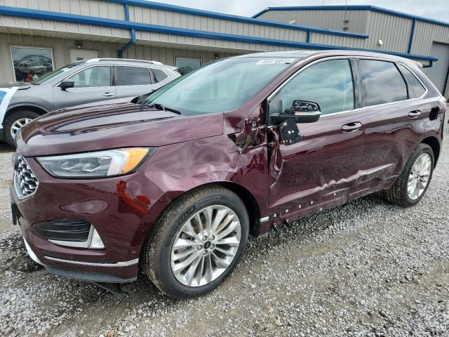 FORD EDGE TITAN 2021 with VIN 2FMPK4K97MBA14862 - Photo from auction