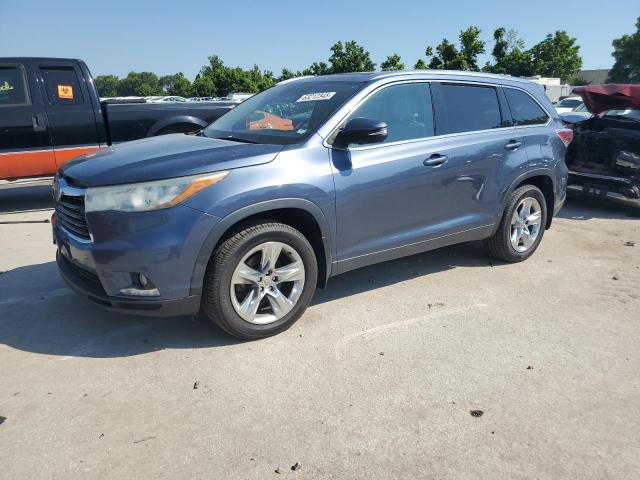 TOYOTA HIGHLANDER 2014 with VIN 5TDDKRFH8ES027609 - Photo from auction