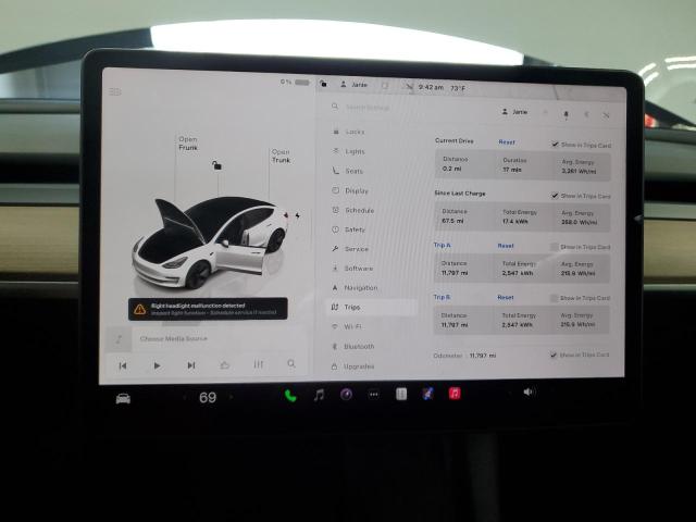 Photo 9 from auction – 2023 TESLA MODEL 3 with VIN 5YJ3E1EA0PF606982