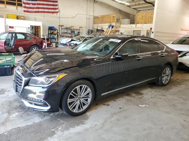 GENESIS G80 BASE 2018 with VIN KMHGN4JE7JU249130 - Photo from auction