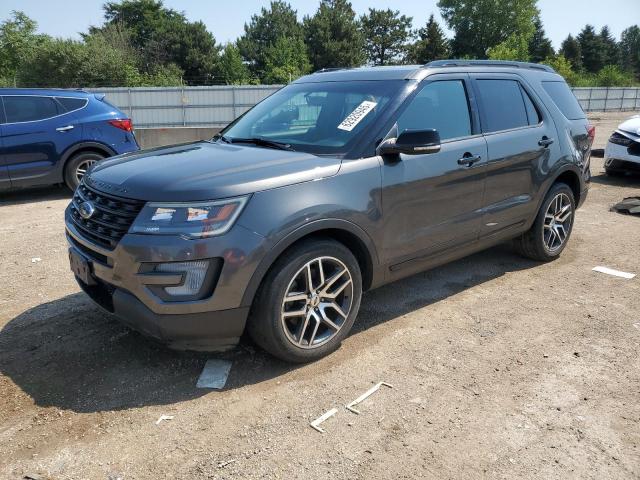 FORD EXPLORER S 2017 with VIN 1FM5K8GT8HGC48753 - Photo from auction
