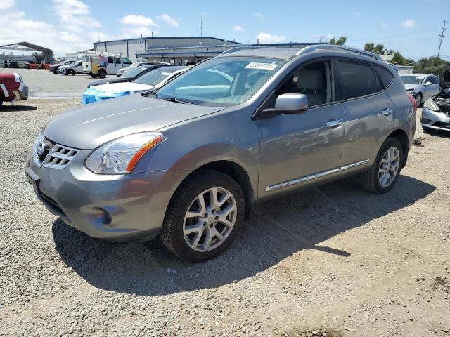 NISSAN ROGUE S 2013 with VIN JN8AS5MT3DW010299 - Photo from auction