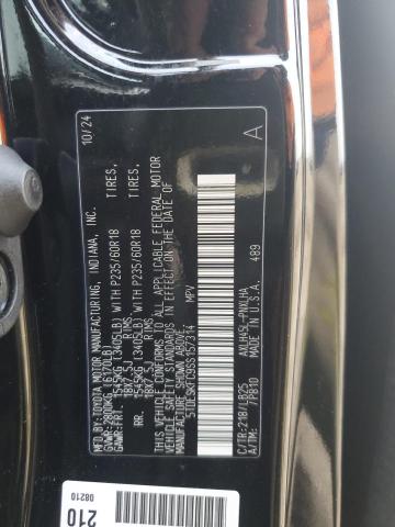 Photo 14 from auction – 2025 TOYOTA SIENNA LIM with VIN 5TDESKFC9SS157314
