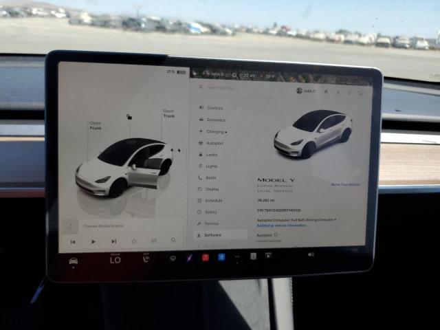 Photo 9 from auction – 2024 TESLA MODEL Y with VIN 7SAYGAEE6RF149068