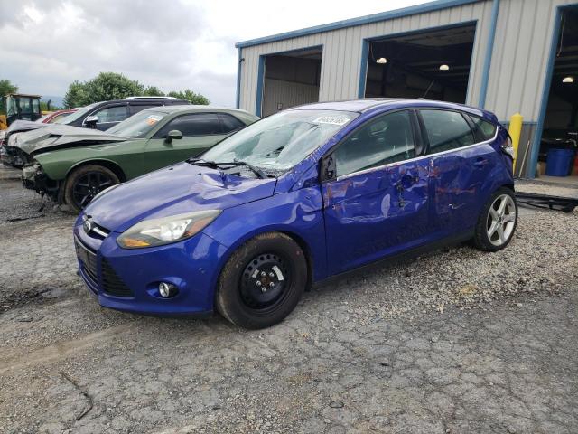 FORD FOCUS TITANIUM 2014 with VIN 1FADP3N20EL320245 - Photo from auction