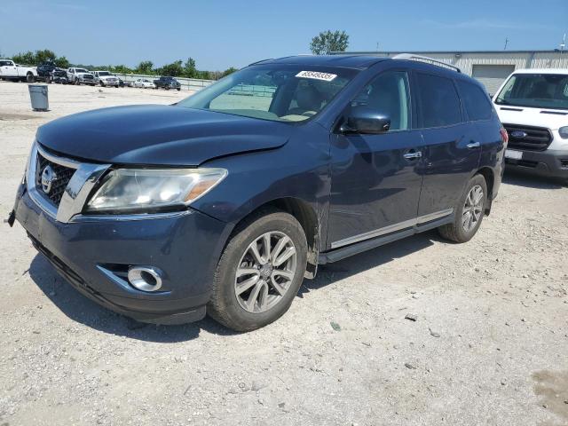 NISSAN PATHFINDER S 2015 with VIN 5N1AR2MM4FC624311 - Photo from auction