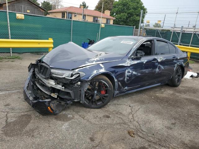 BMW M550XI 2021 مع رقم تعريف المركبة WBA13BK06MCF92030 - صورة من المزاد