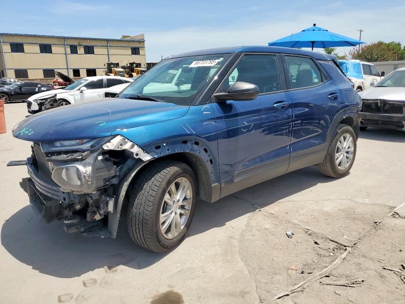 Photo 1 from auction – 2021 CHEVROLET TRAILBLAZE with VIN KL79MMS2XMB140680