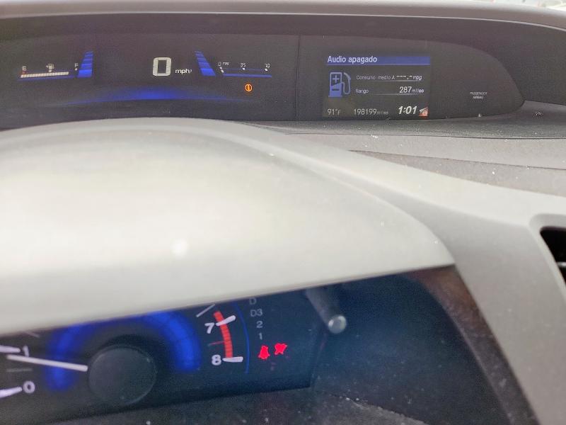 Photo 9 from auction – 2012 HONDA CIVIC EX with VIN 19XFB2F8XCE060070