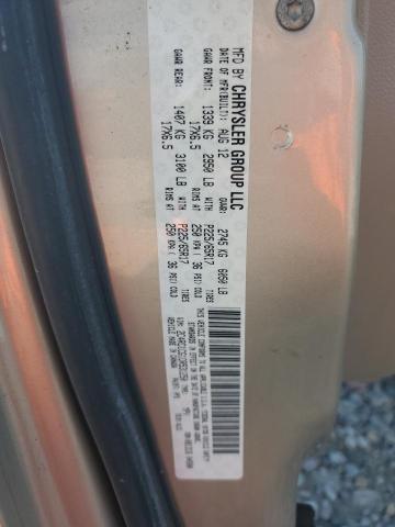 Photo 14 from auction – 2013 CHRYSLER TOWN & COU with VIN 2C4RC1CG1DR531250
