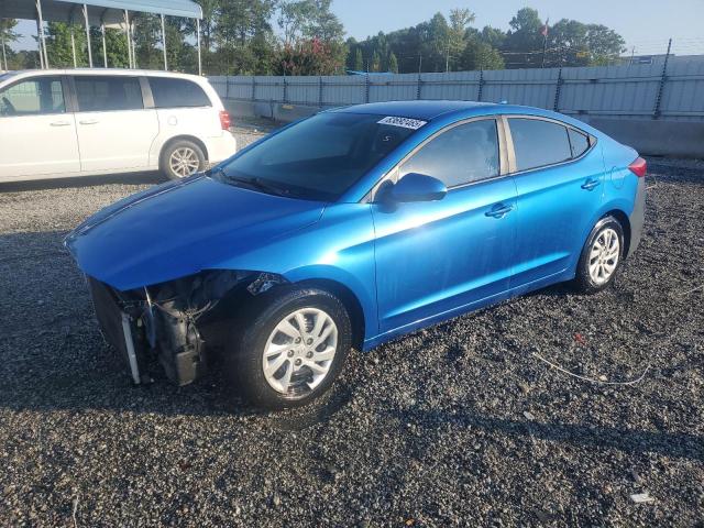 HYUNDAI ELANTRA SE 2017 with VIN 5NPD74LF2HH147407 - Photo from auction