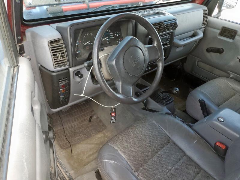 Photo 8 from auction – 1997 JEEP WRANGLER / with VIN 1J4FY19SXVP547685