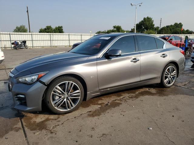 INFINITI Q50 BASE 2015 with VIN JN1BV7AR9FM410445 - Photo from auction