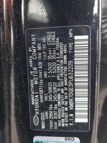 Photo 14 from auction – 2023 HYUNDAI PALISADE C with VIN KM8R7DGE3PU632209