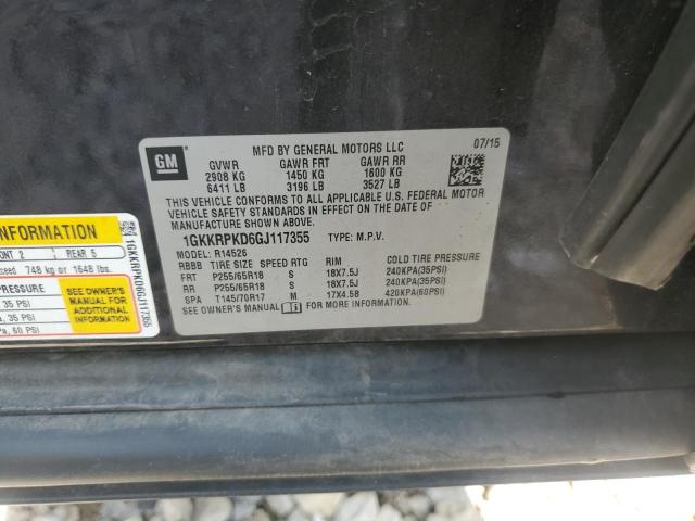 Photo 14 from auction – 2016 GMC ACADIA SLE with VIN 1GKKRPKD6GJ117355