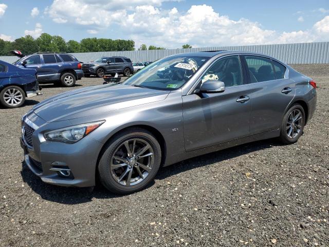 INFINITI Q50 PREMIU 2017 with VIN JN1EV7AR4HM838147 - Photo from auction