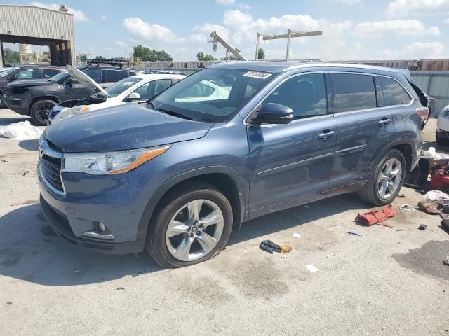 TOYOTA HIGHLANDER 2016 with VIN 5TDDKRFH7GS247701 - Photo from auction