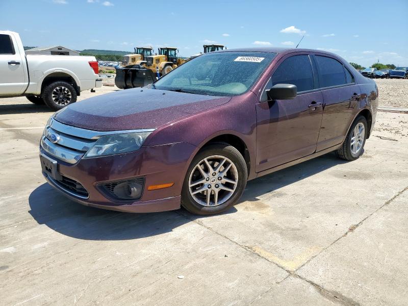 FORD FUSION S 2012 with VIN 3FAHP0GA6CR254609 - Photo from auction