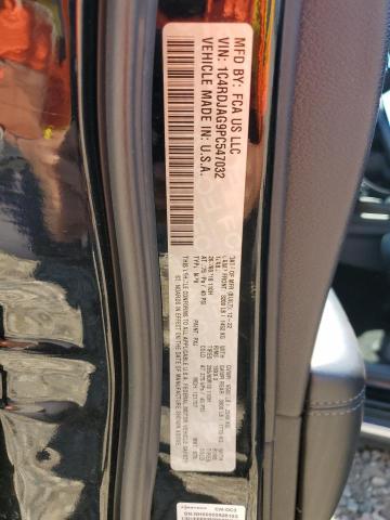 Photo 14 from auction – 2023 DODGE DURANGO SX with VIN 1C4RDJAG9PC547032