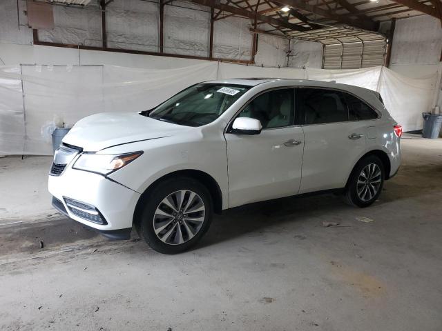 ACURA MDX TECHNO 2016 with VIN 5FRYD3H46GB020893 - Photo from auction