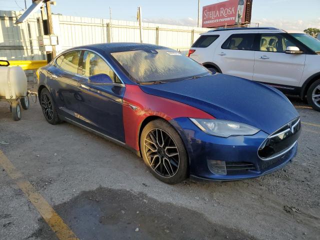 Photo 4 from auction – 2015 TESLA MODEL S with VIN 5YJSA1E45FF112083