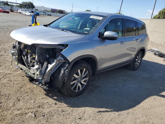 HONDA PILOT EXL 2021 with VIN 5FNYF5H58MB018915 - Photo from auction