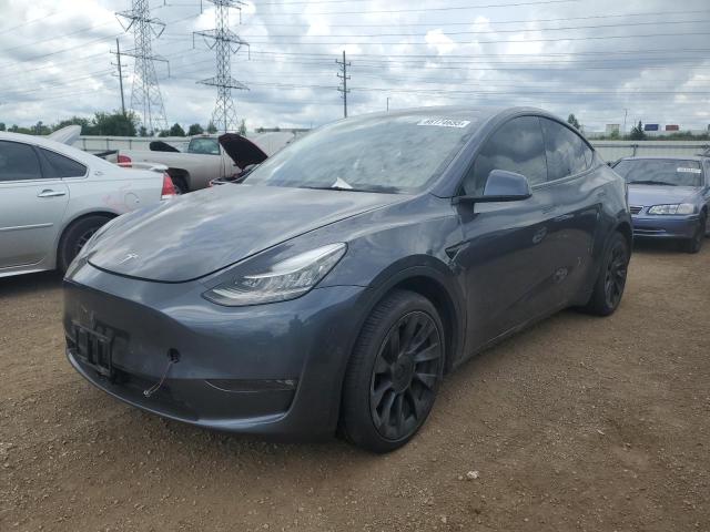 TESLA MODEL Y 2021 z numerem VIN 5YJYGDEE9MF125435 - Zdjęcie z aukcji