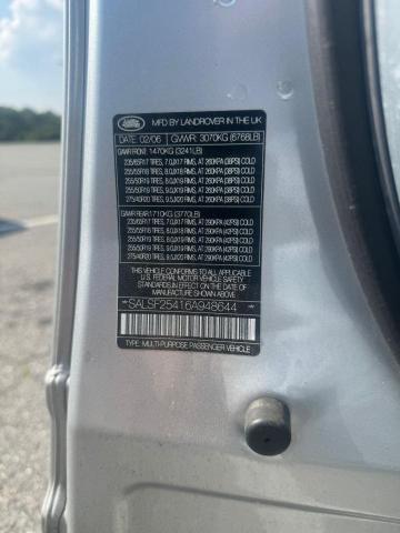 صورة رقم 10 من المزاد - 2006 LAND ROVER RANGE ROVE مع VIN SALSF25416A94864