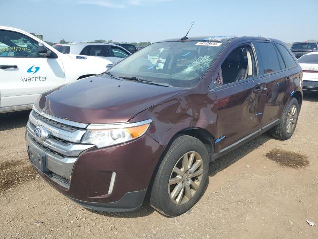 FORD EDGE SEL 2012 with VIN 2FMDK4JC3CBA41328 - Photo from auction
