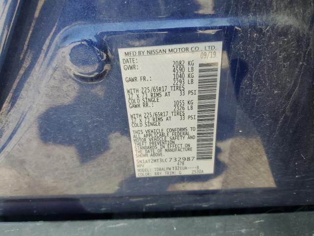Photo 14 from auction – 2020 NISSAN ROGUE S with VIN 5N1AT2MT3LC732987