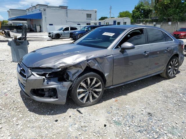 AUDI A4 PREMIUM 2022 with VIN WAUABAF40NN003065 - Photo from auction