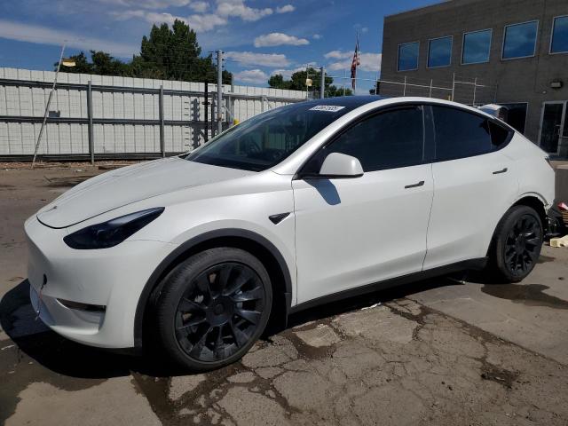 TESLA MODEL Y 2021 with VIN 5YJYGDEE6MF075044 - Photo from auction
