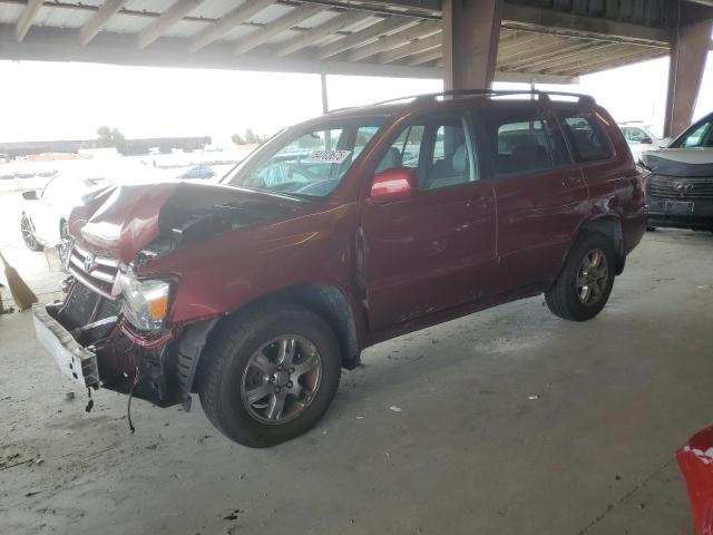 TOYOTA HIGHLANDER 2005 with VIN JTEEP21A850120183 - Photo from auction