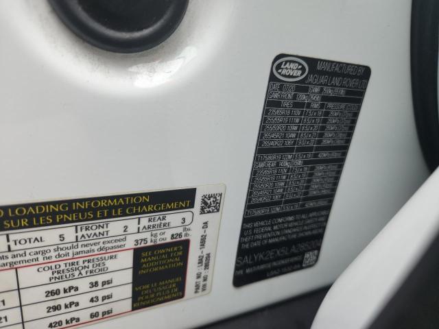 Photo 14 from auction – 2020 LAND ROVER RANGE ROVE with VIN SALYK2EX5LA285204