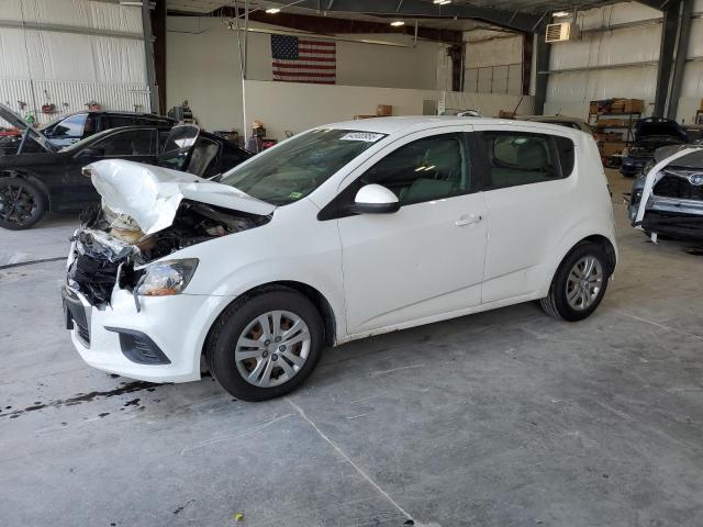 CHEVROLET SONIC 2017 with VIN 1G1JG6SHXH4144061 - Photo from auction