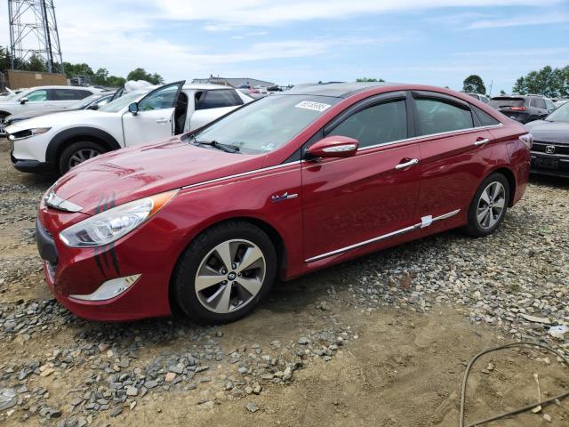 HYUNDAI SONATA HYB 2011 with VIN KMHEC4A47BA010846 - Photo from auction