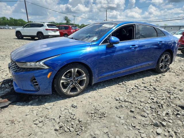KIA K5 EX 2022 with VIN 5XXG34J28NG094423 - Photo from auction