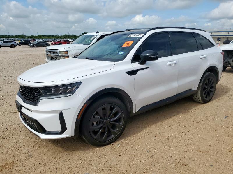 KIA SORENTO SX 2023 with VIN 5XYRK4LF4PG206239 - Photo from auction