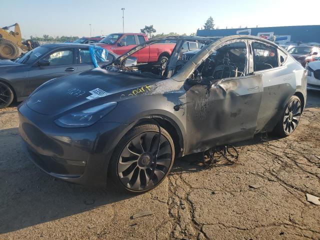 TESLA MODEL Y 2025 with VIN 7SAYGDEF5SF309277 - Photo from auction