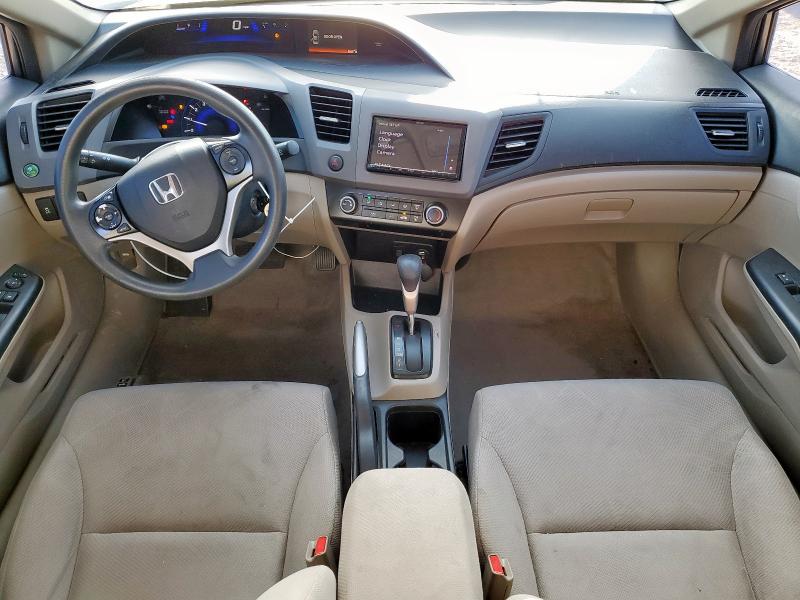 Photo 8 from auction – 2012 HONDA CIVIC LX with VIN 19XFB2F5XCE077747