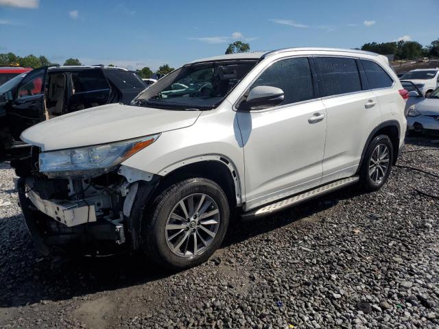 TOYOTA HIGHLANDER 2018 with VIN 5TDKZRFH8JS549363 - Photo from auction