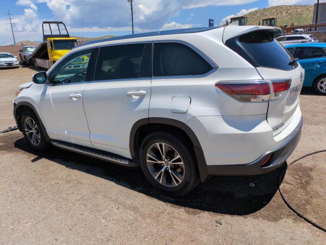 Photo 2 from auction – 2016 TOYOTA HIGHLANDER with VIN 5TDKKRFH5GS170530
